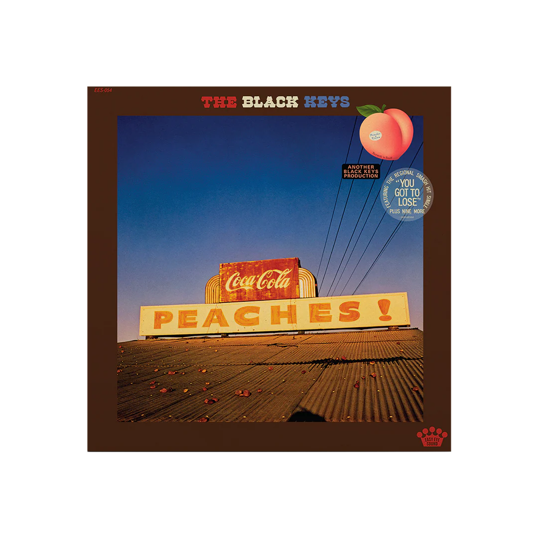 THE BLACK KEYS - PEACHES! - CREAM COLOR - VINYL LP