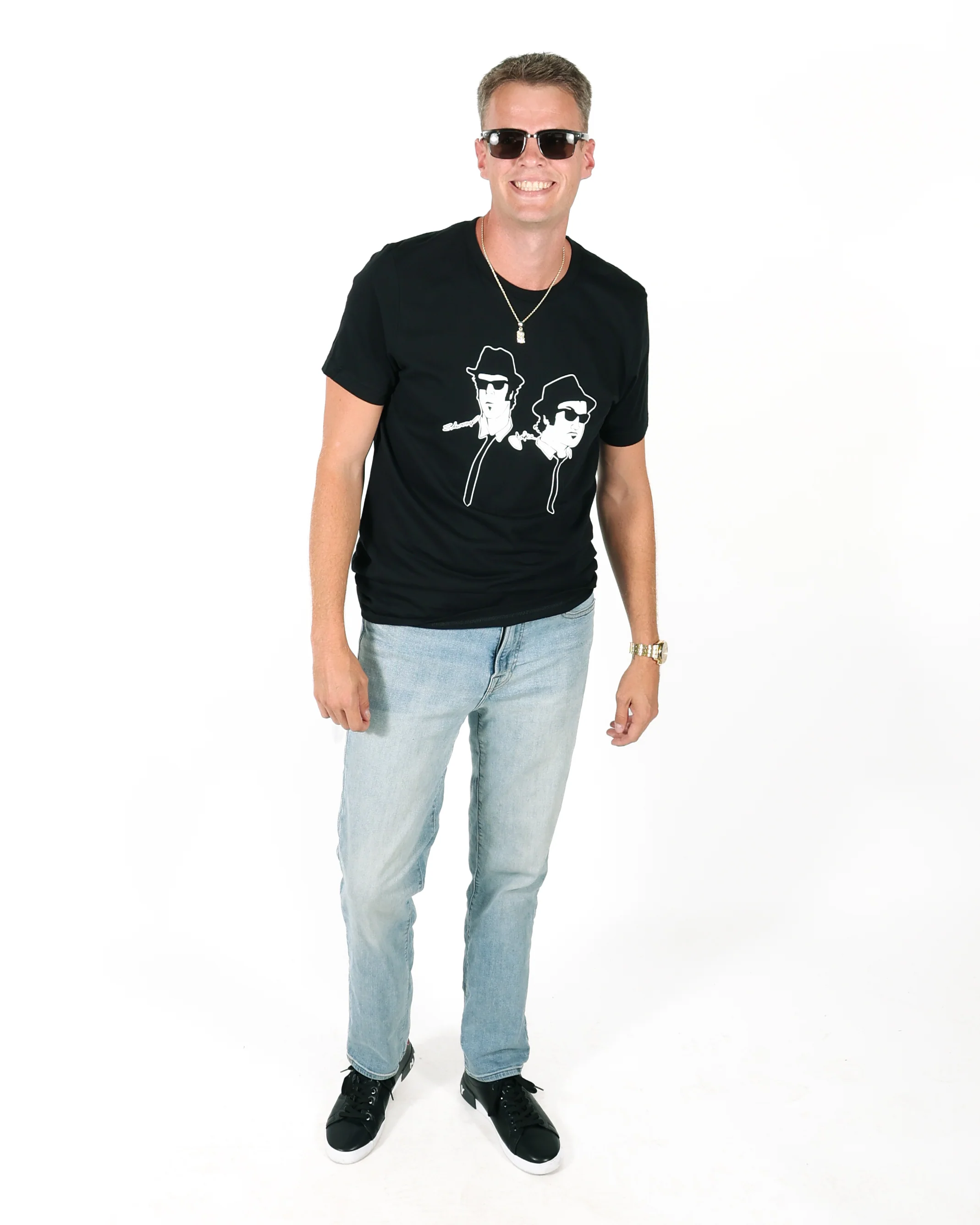 THE BLUES BROTHERS - SKETCH UNISEX T-SHIRT - Image 5