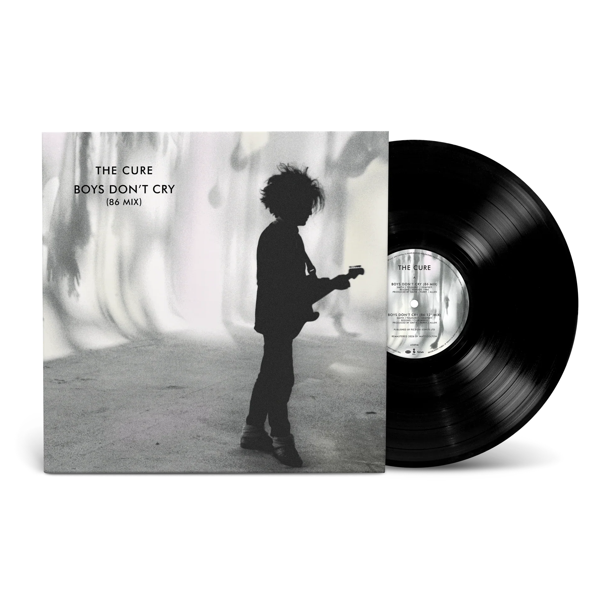 THE CURE - BOYS DON'T CRY - ('86 MIX) - 12" VINYL SINGLE