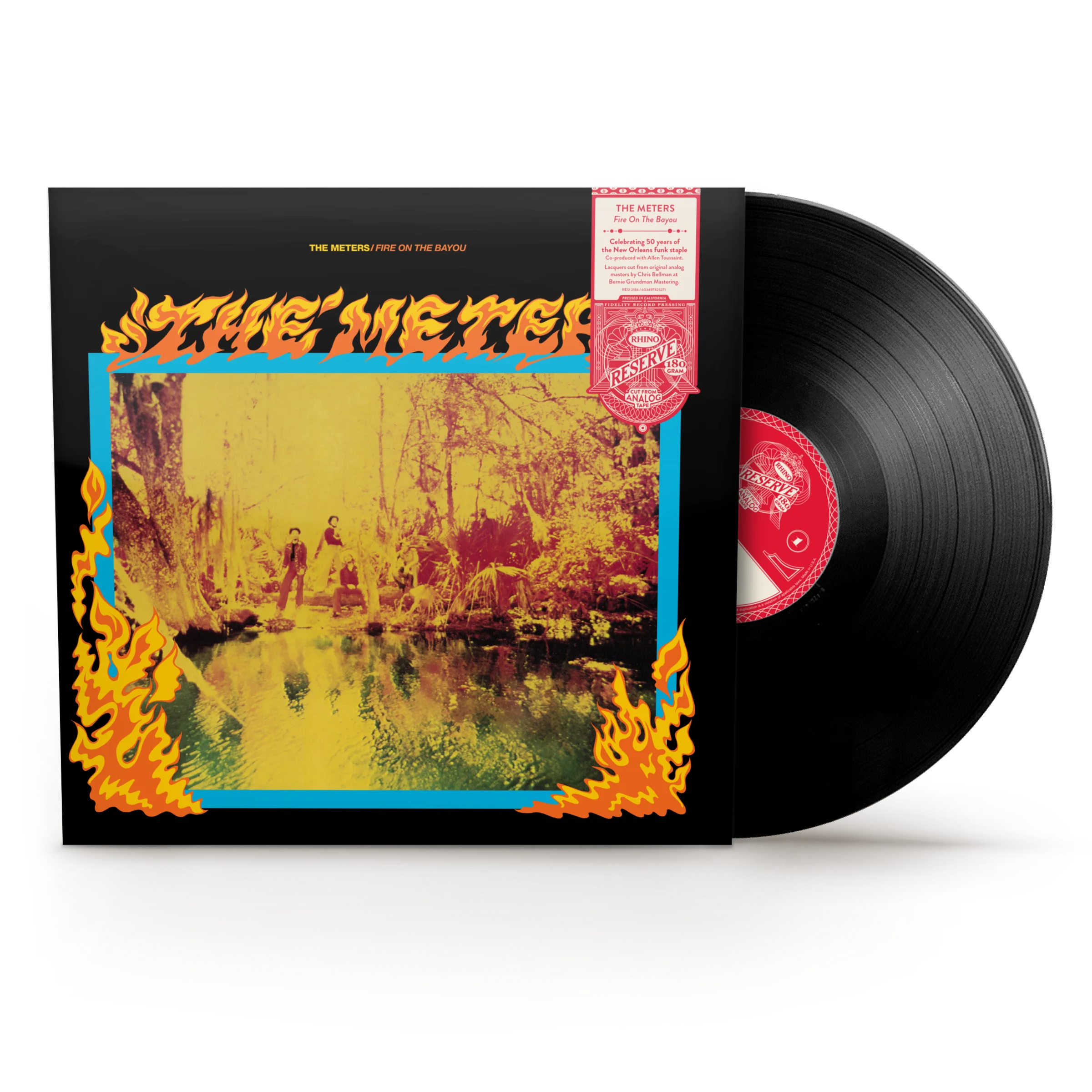 THE METERS - FIRE ON THE BAYOU - VINYL LP - Image 2