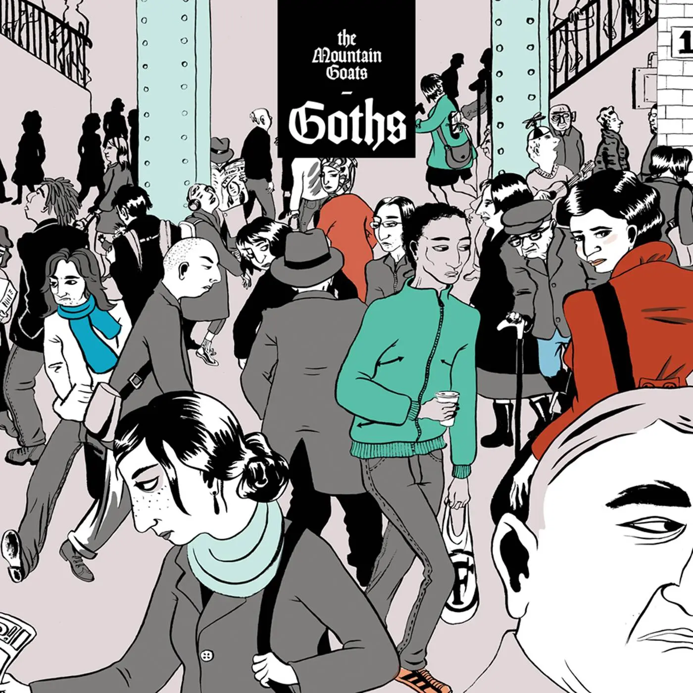 THE MOUNTAIN GOATS - GOTHS - 2-LP - VINYL LP