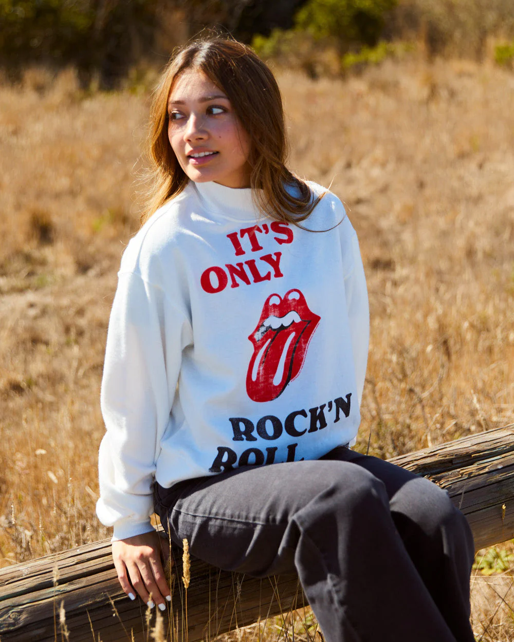 THE ROLLING STONES - ONLY ROCK N ROLL HIGH NECK SWEATER - Image 3