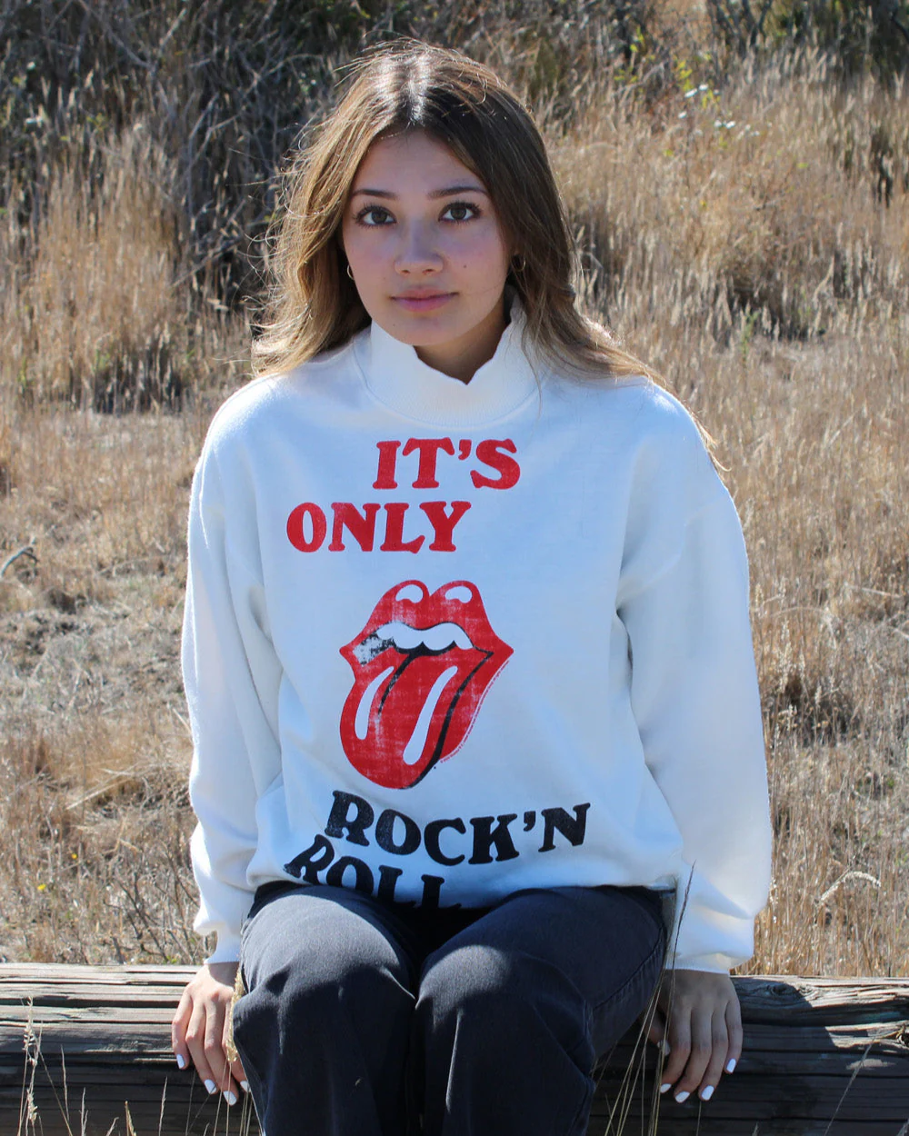 THE ROLLING STONES - ONLY ROCK N ROLL HIGH NECK SWEATER - Image 5