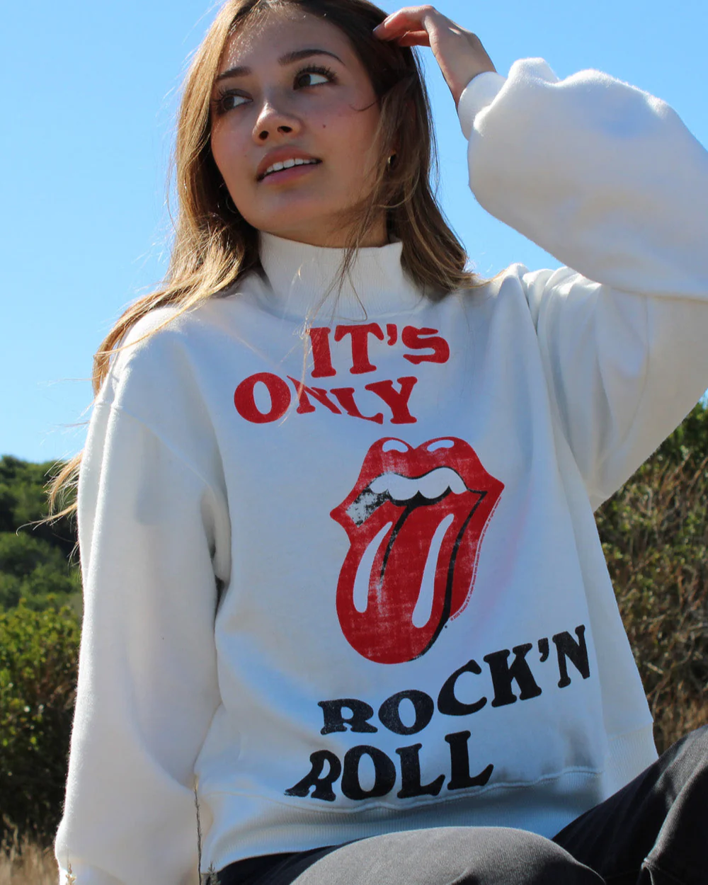 THE ROLLING STONES - ONLY ROCK N ROLL HIGH NECK SWEATER - Image 6