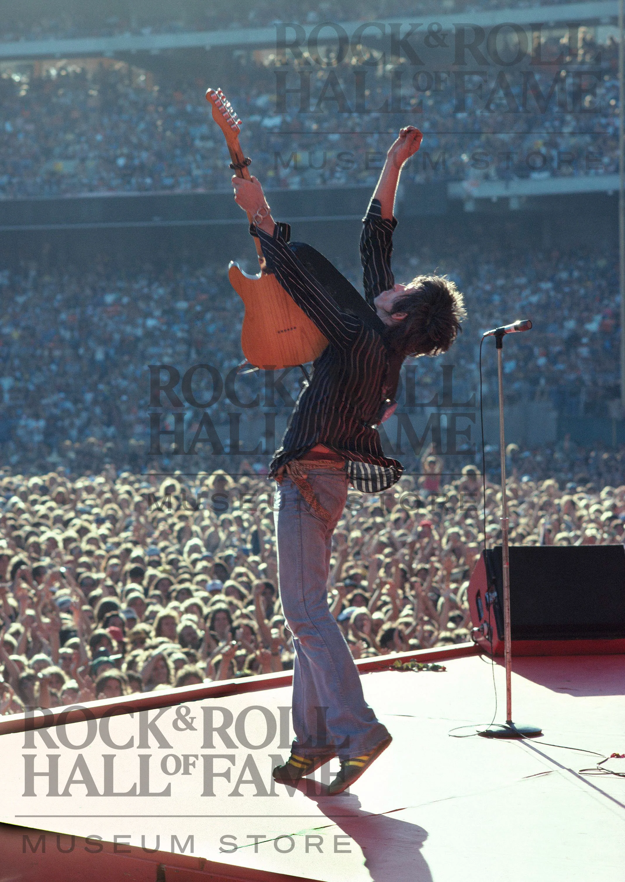 THE ROLLING STONES – KEITH RICHARDS – OAKLAND COLISEUM - 1978