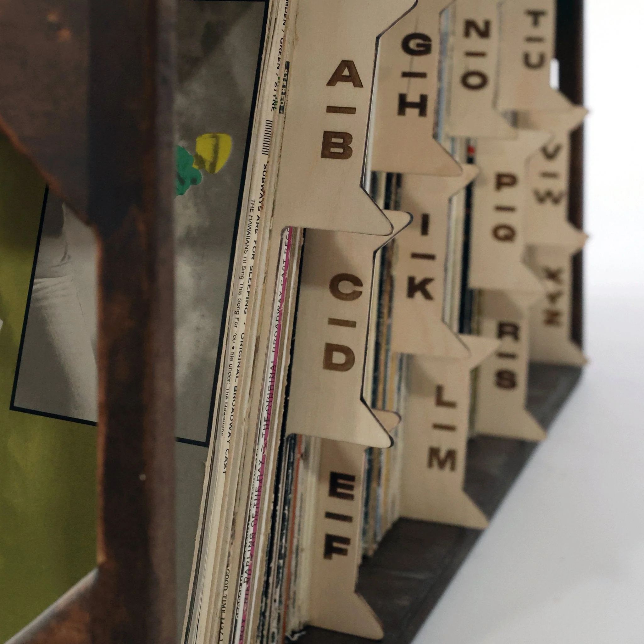 WICKERWOODWORKS - THE VINYL RECORD DIVIDERS - Image 5
