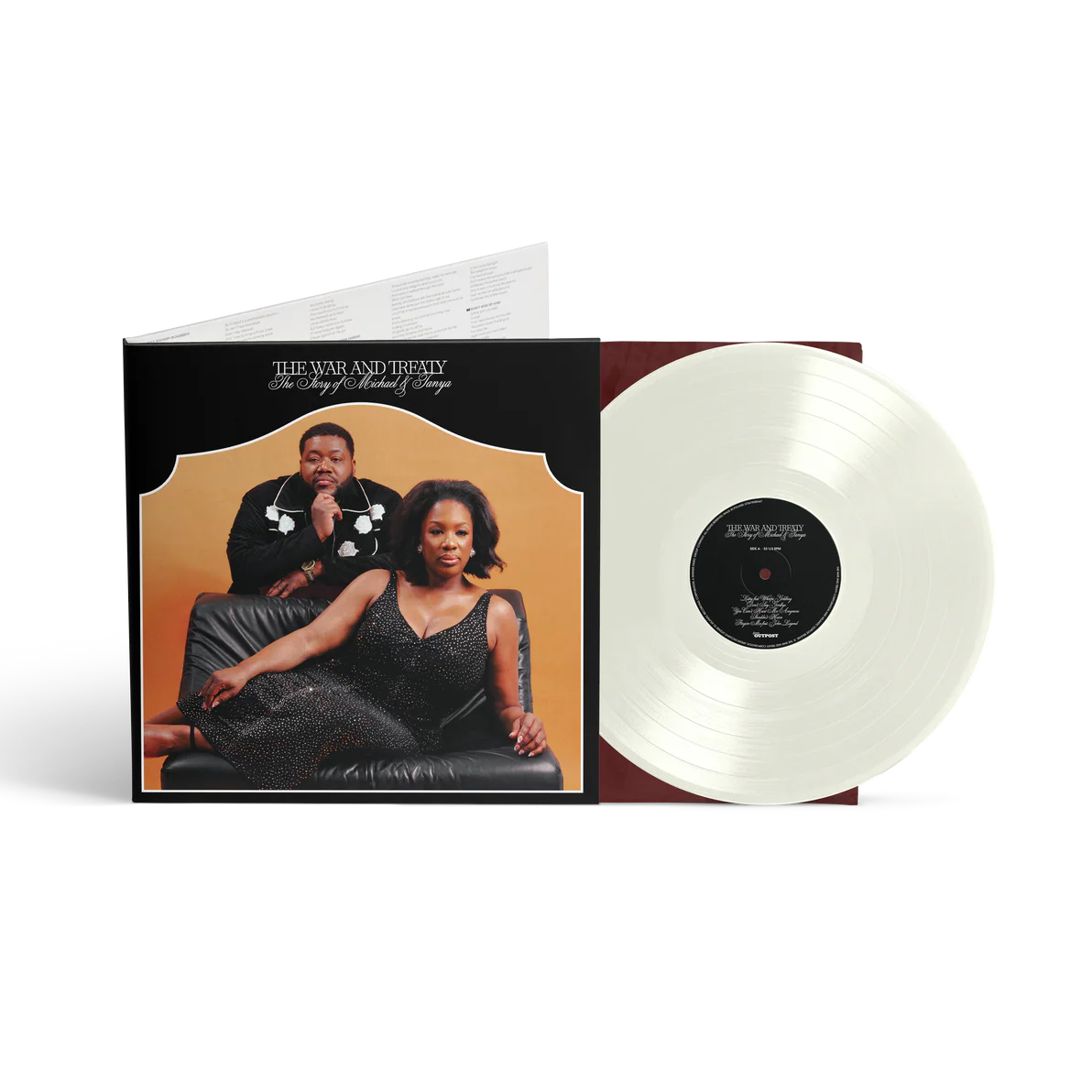 THE WAR AND TREATY - THE STORY OF MICHAEL & TANYA - WHITE COLOR - VINYL LP