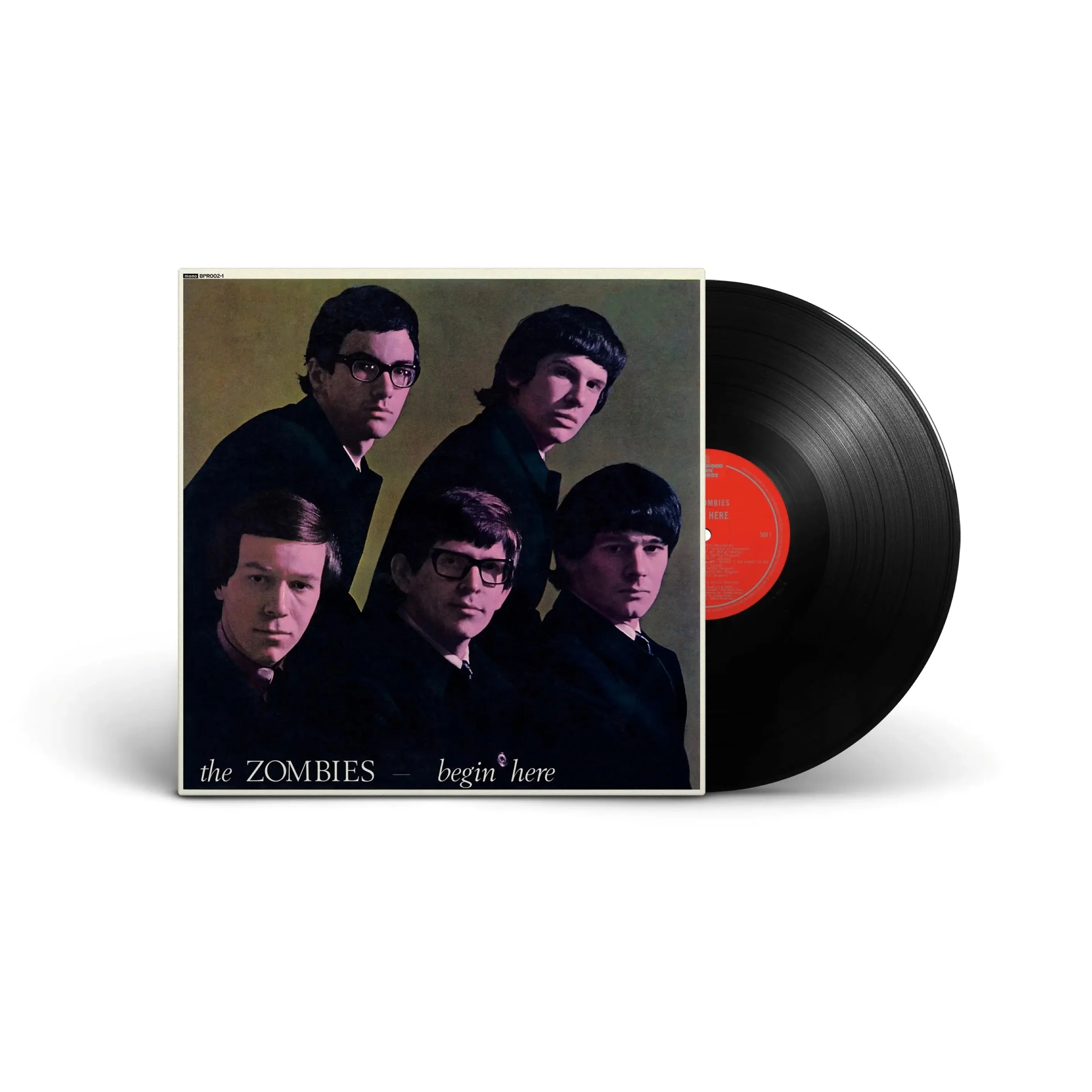 THE ZOMBIES - BEGIN HERE - MONO REMASTER - VINYL LP