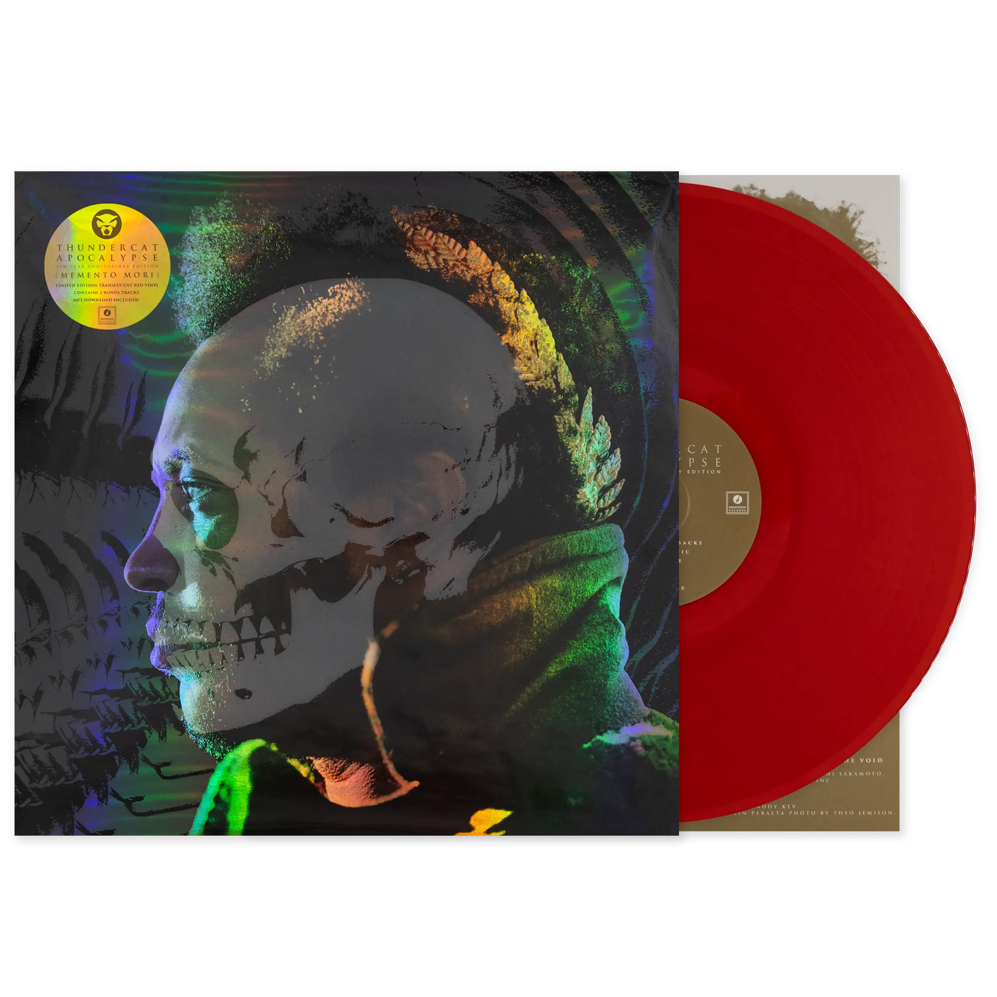 THUNDERCAT - APOCALYPSE - 10TH ANNIVERSARY EDITION - TRANSLUCENT RED COLOR - VINYL LP