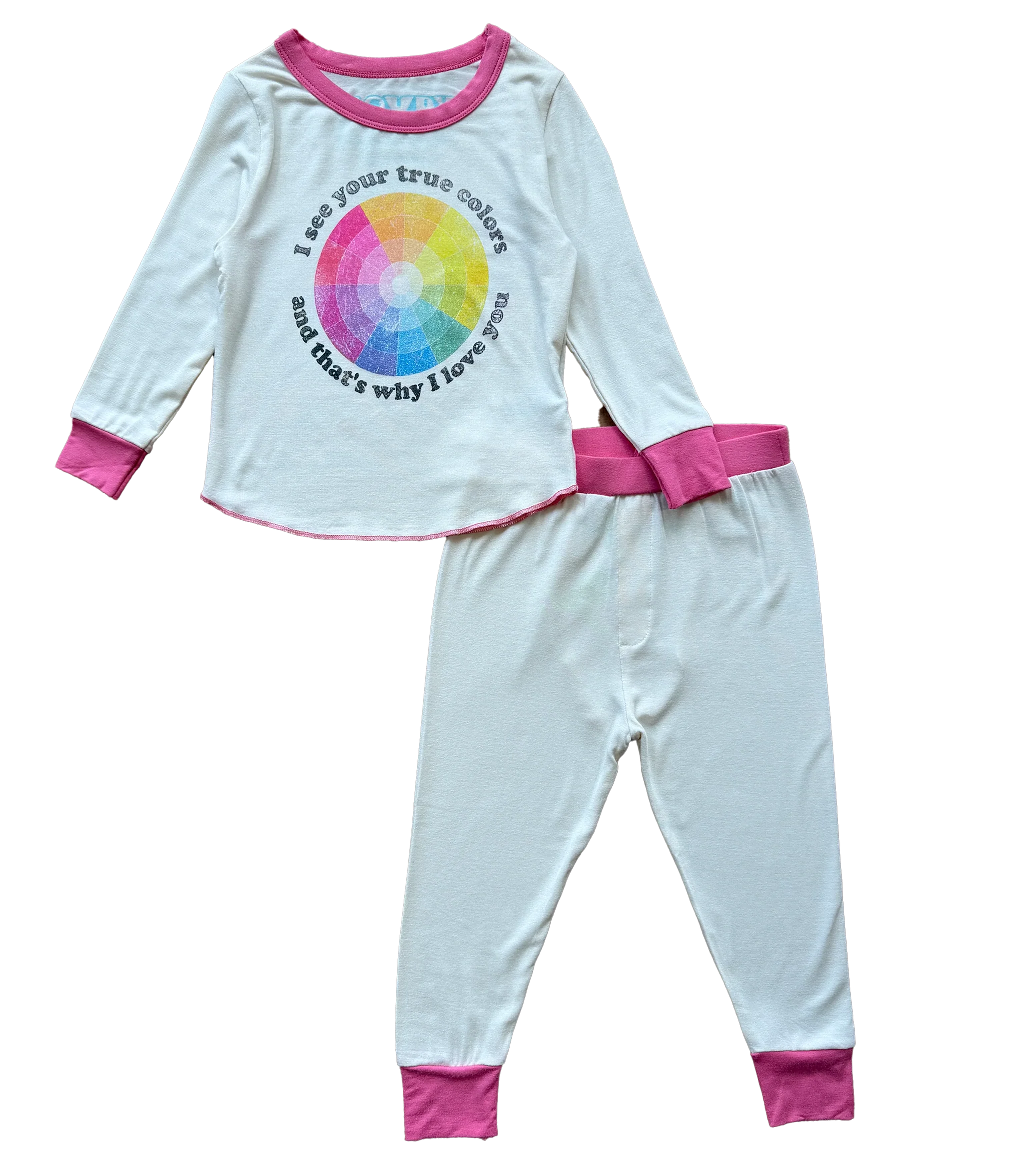 TRUE COLORS BAMBOO KIDS PAJAMA SET
