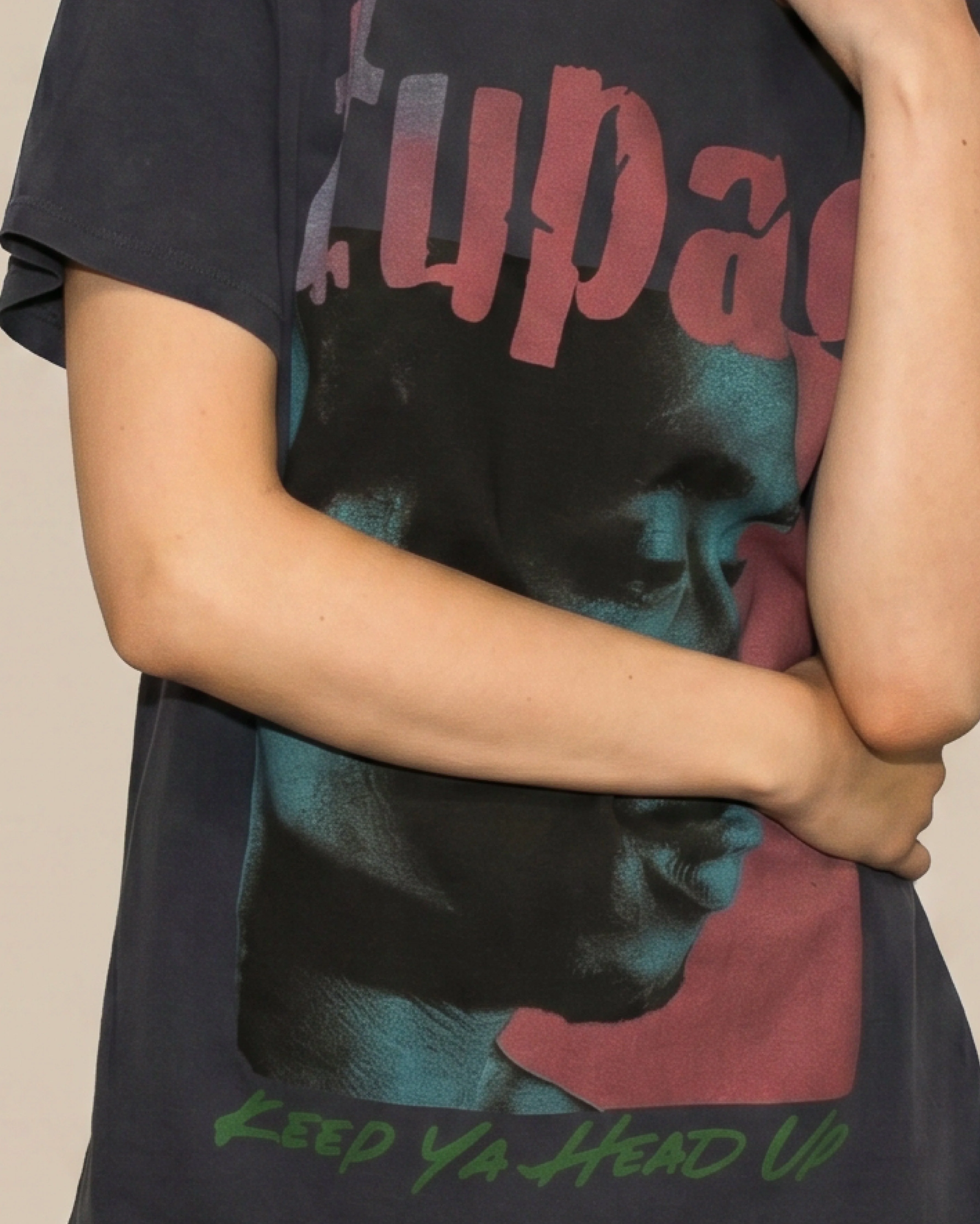 TUPAC - KEEP YOUR HEAD UP TEE - Image 2