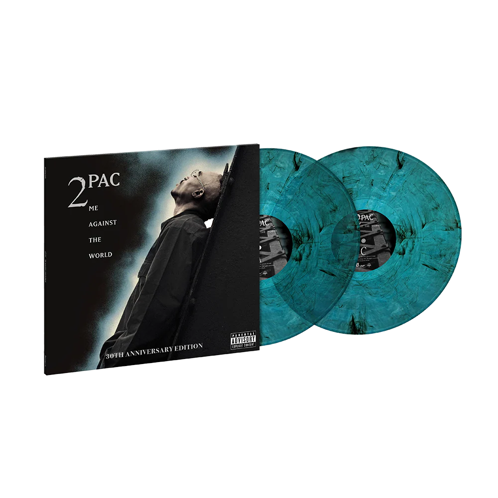 TUPAC SHAKUR - 2PAC - ME AGAINST THE WORLD - 30TH ANNIVERSARY EDITION - MIDNIGHT MIST COLOR - 2-LP - VINYL LP