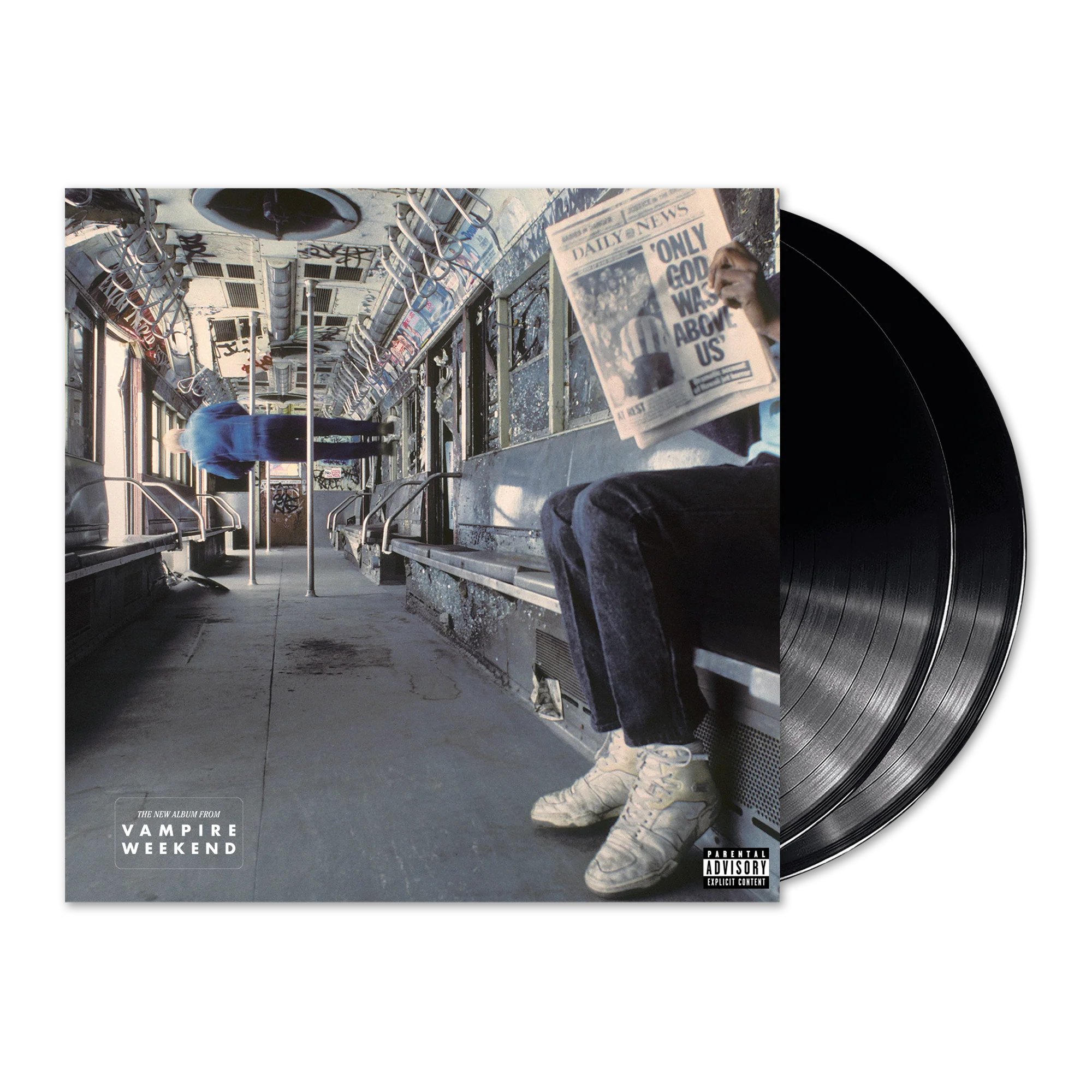 VAMPIRE WEEKEND - ONLY GOD WAS ABOVE US - 2-LP - VINYL LP