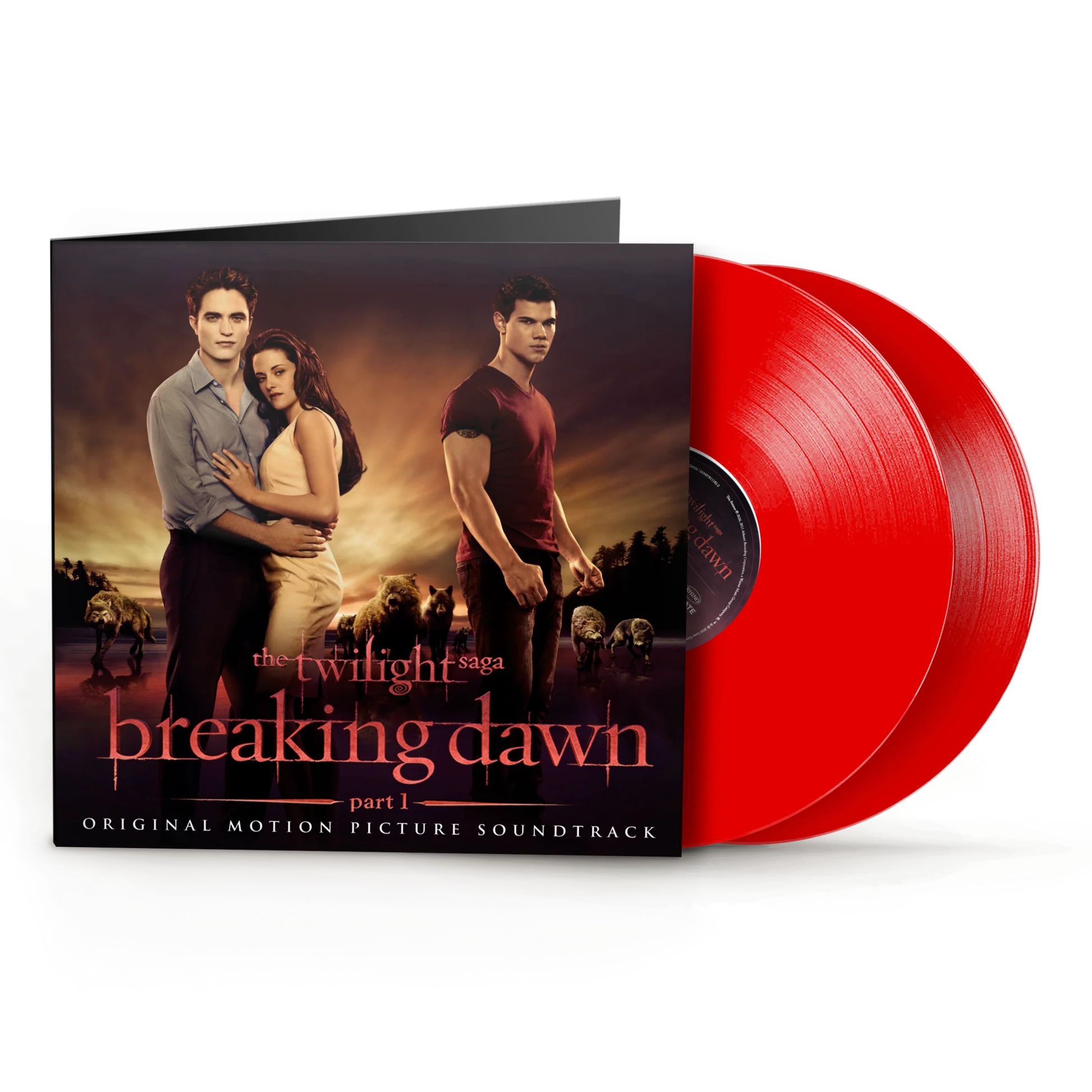 VARIOUS ARTISTS - THE TWILIGHT SAGA: BREAKING DAWN PART 1 - ORIGINAL MOTION PICTURE SOUNDTRACK - RED COLOR - 2-LP - VINYL LP