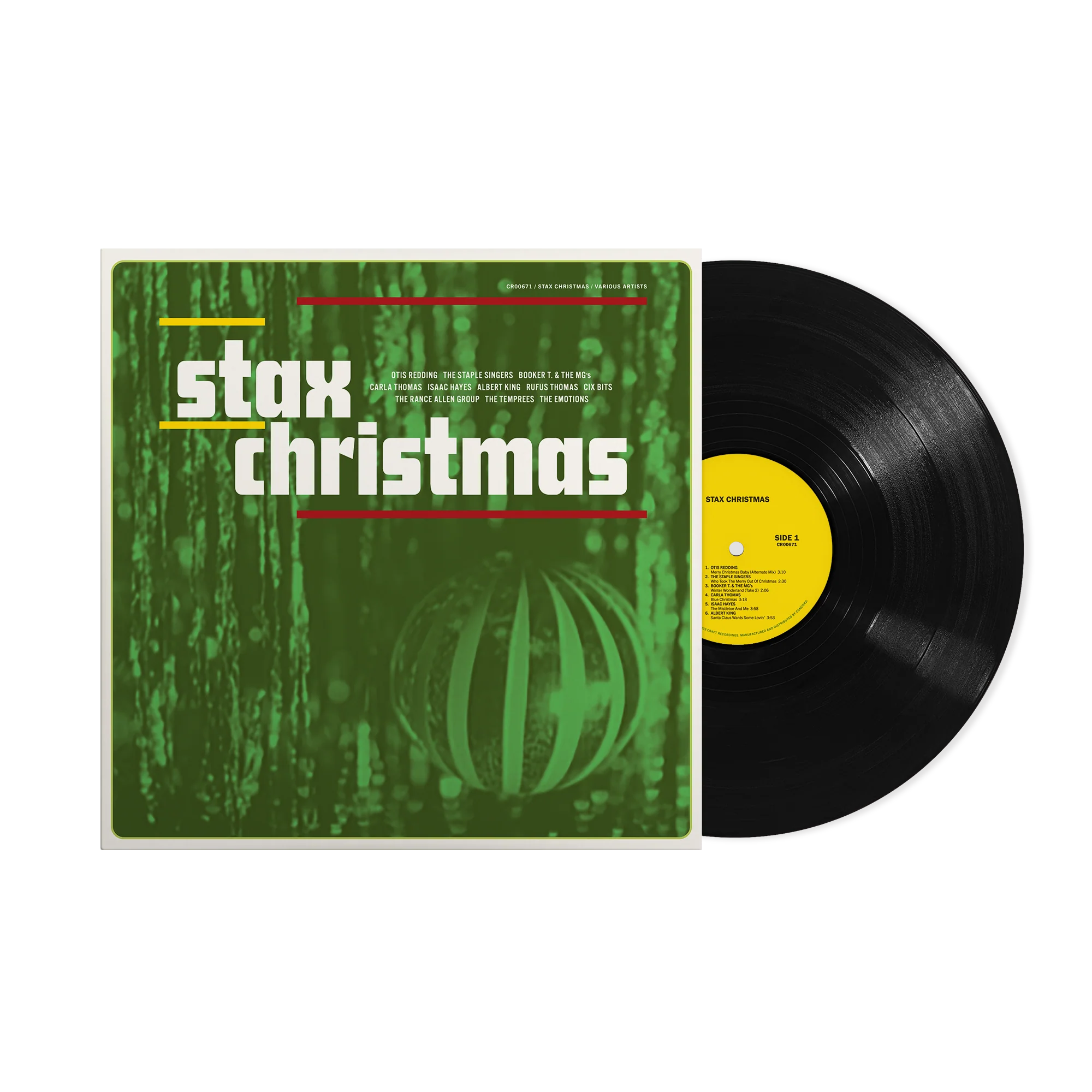 VARIOUS ARTISTS - STAX CHRISTMAS - VINYL LP
