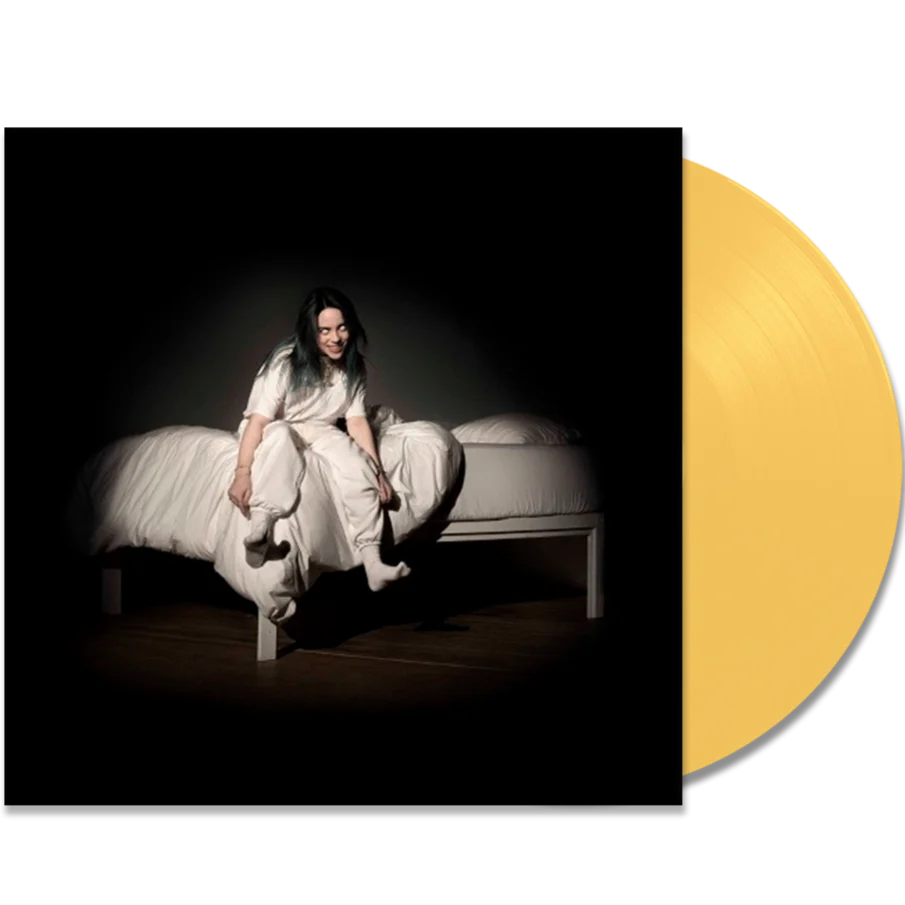 BILLIE EILISH - WHEN WE FALL ASLEEP WHERE DO WE GO? - PALE YELLOW COLOR - VINYL LP