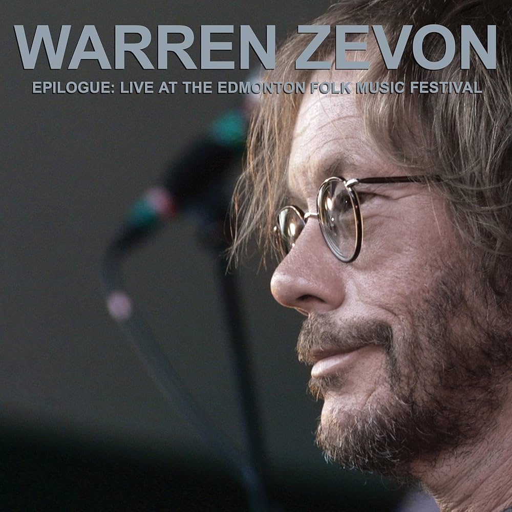 WARREN ZEVON - EPILOGUE: LIVE AT THE EDMONTON FOLK MUSIC FESTIVAL - SILVER COLOR - 2-LP - VINYL LP