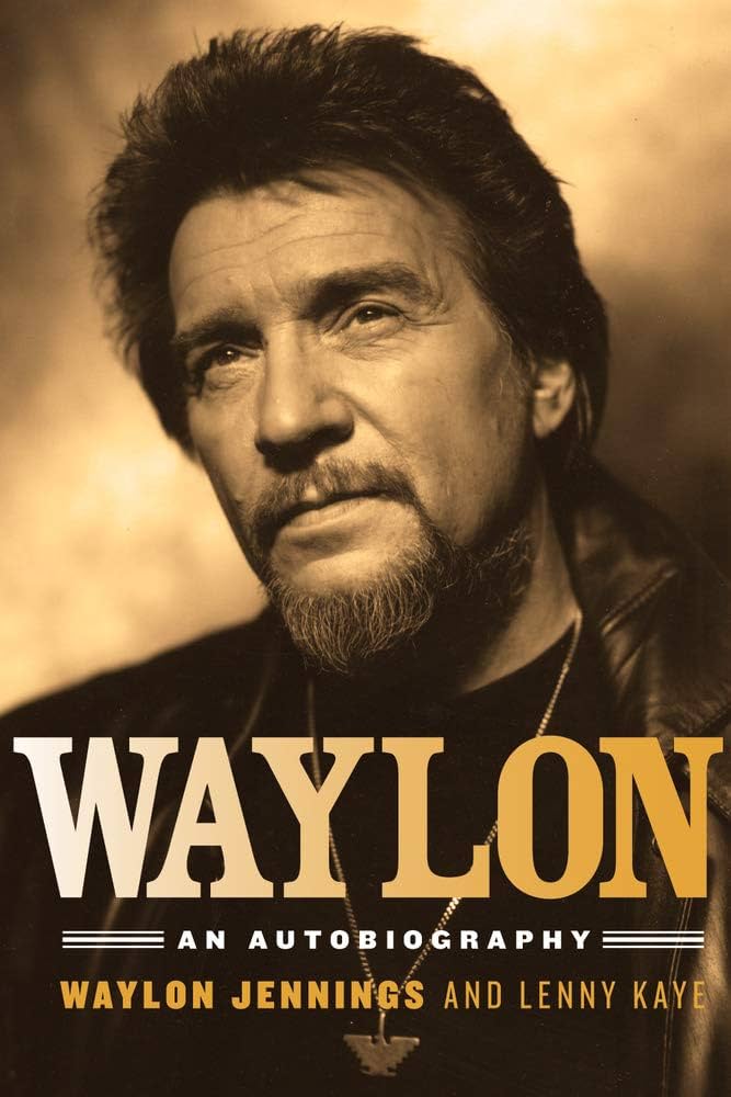 WAYLON JENNINGS - WAYLON: AN AUTOBIOGRAPHY - PAPERBACK - BOOK
