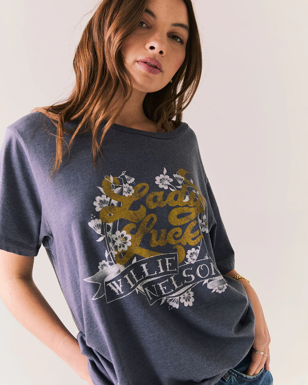 WILLIE NELSON - LADY LUCK VINTAGE T-SHIRT